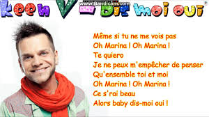 Ce (être) une nuit chaude. Keen V Dit Moi Oui Marina Paroles J Ai Dit Oui Keen V Oui