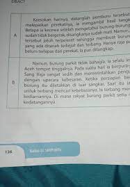 Jawaban ini kita dapat dari soal buku paket bahasa indonesia yang ada pada halaman 127 hingga 137. Tugas B Indonesia Kelas9 Halaman 136 Brainly Co Id
