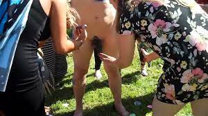 clothed girls do hand painting on a naked guy CFNM | xHamster