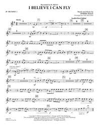 Kelly's official music video for 'i believe i can fly'. I Believe I Can Fly Bb Trumpet 1 By Robert Kelly Digital Sheet Music For Concert Band Download Print Hx 96522 Sheet Music Plus
