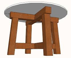 A variety of edging options are also available including og, beveled, bullnose, waterfall and elliptical. Diy Four Leg Round Table Plans Famous Artisan