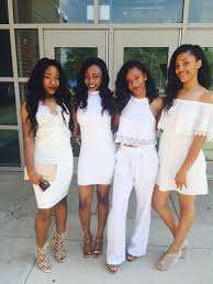 Bestfriends Bestfriendgoals Allwhite Blackgirls White Formal Dress White Dress Formal Dresses