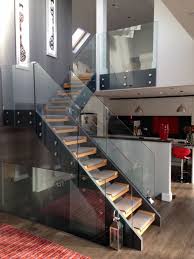 White staircase house staircase staircase remodel staircase railings staircase design staircases glass stair balustrade oak handrail wood railing. Glass Balustrade Systems For Stairs Balconies Decking