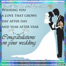 Maybe you would like to learn more about one of these? Congratulations On Your Wedding Day Picmix