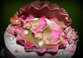Twin Girls Baby Shower Cake Simple Baby Shower Cake Baby Shower Cake Designs Baby Shower Cakes