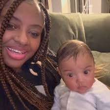 👶🏽🥰💕Wow what a gift to celebrate Mothers Day. There’s no greater love.  Thank you Jet Jude Bennett-Hardy for choosing me to be your mommy. You &  Daddy are my whole world 🖤