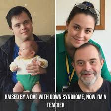 Father with Down syndrome defies odds to raise child