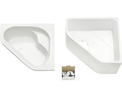 People like to see well designed and maintained bathrooms. Eckbadewannen Set Ottofond Minerva 135x135x43 Cm Bestehend Aus Badewanne Wannentrager Ab Und Uberlaufgarnitur Bei Hornbach Kaufen