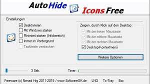 Windows 10 has lots of applications, folders, files, and shortcuts. Autohidedesktopicons Desktop Icons Ausblenden Download