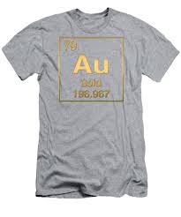 Check spelling or type a new query. Periodic Table Of Elements Gold Au Gold On Gold T Shirt For Sale By Serge Averbukh