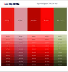 Go ahead and ask google — the knower of all things — to name the primary colors. 110 Latest Color Schemes With Dark Red And Red Color Tone Combinations 2021 Icolorpalette