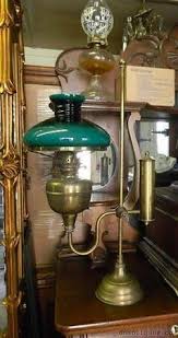 Vintage Duplex England Brass Student Oil Lamp Bankers Desk Green Cased Glass Shade Ebay Lampsfordecorating Avize Lamba Tekne Aksesuarlari
