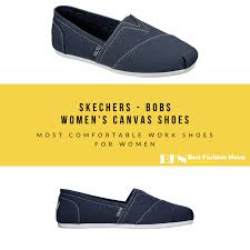 Skechers Bobs Bobs Plush Peace Love Women S Canvas Shoes In 2020 Comfortable Work Shoes Work Shoes Canvas Shoes Women