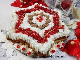 Antipasti di natale sfiziosi per il pranzo e la vigilia di natale 2. Torta Stella Di Natale Con Crema Pasticcera Fatta In Casa