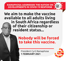 The livestream above is courtesy of #dstv403. Covid 19 Lockdown Restrictions Are Eased And Government Prepares To Receive Millions Of Vaccines Fourways Review