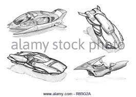 Sketch Of Cars Hand Drawing And Creative Art Objects Stock Photo Alamy