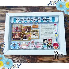 Sahabat sejati adalah mereka yang selalu ada saat teman mengalami kesusahan, seperti kau yang selalu ada saat aku susah terima kasih sudah 3. Scrapframe Scrapbook 3d Kado Tunangan Pernikahan Sahabat Teman Tema Colorfull Shop Shopee Indonesia