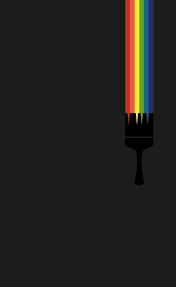 Colors Wallpaper Black Rainbow Rainbow Wallpaper Iphone Rainbow Painting Rainbow Wallpaper