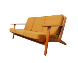 If you find anyone cheaper we will beat that price. Hans Wegner Sofa Ge290 Plank Arm Sofa Getama Original Danish Modern By Hearthsidehome From Hearthside Home Of Poolesville Md Attic