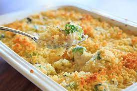Cheesy Chicken Broccoli Rice Casserole From Scratch Brown Eyed Baker
