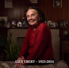 Rest in Peace beautiful 😢🕊 #lilyebert #rip #beautifulwomen  #holicaustsurvivor #resteasyangel