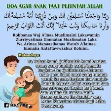 Khitan atau dalam bahasa indonesia sunat merupakan fardhu ain yang artinya wajib hukumnya untuk dilaksanakan. Doa Agar Anak Menjadi Anak Yg Soleh Cinta Ke Akhir Hayat Facebook