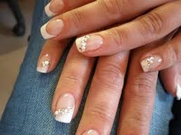 Nageldesign French Weiss Muster Nageldesign Hochzeit Hochzeitsnagel French Nagel Hochzeit