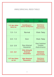 ankle brachial index