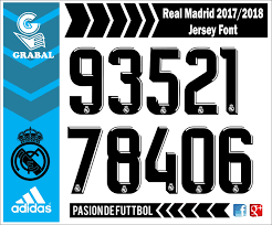 Real madrid 2015 2016 font ttf and vector download. Ø¬ÙˆØ¹ ØºØ§Ù„Ø¨Ø§ Ø±Ù‡ÙŠØ¨ Real Madrid Jersey Font 2018 Dsvdedommel Com