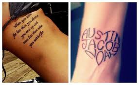 Tatuajes De Letras Para Nombres Y Frases Hombres Mujeres Politify Us
