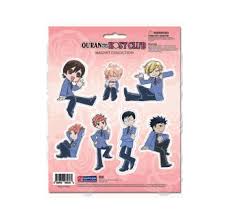 If you are not comfortable with us using this information, please review your settings before continuing your visit. Magnet Ouran High School Host Club Cutout Chibi Characters