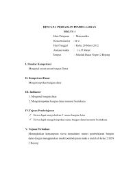 Sifat bangun datar kelas 2 sd. Rpp Matematika Bangun Datar Kelas 5 Sd