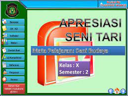 Download juga silabus seni rupa sma kelas x. Apresiasi Seni Tari Mata Pelajaran Seni Budaya Kelas X Semester Ppt Download
