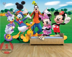 Double Tap This Photo To Join Disney Fans Unite A Facebook Group The Fun Awaits You Mickey Mouse Kids Room Disney Wall Murals Sticker Wall Art