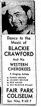Blackie Crawford, Red Hayes, Paris News, 26 Sept 1952