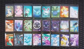 Trading cards can be made to show off your custom designs. Trading Card Collection Showcasing The Cards I Ve Made The Last 9 Months Steemit
