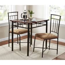Lil woodzeez kitchenette and housekeeping set. Mainstays 3 Piece Dining Set Wood And Metal Walmart Com Walmart Com