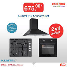.cam set üstü ocak • 8 mm cam • 4 gözü gazlı • otomatik çakmaklı • kolay temizlenebilir siyah cam yüzey • doğalgaz ayarlı, lpg dönüşümüne uygun • 59x64 cm * doğalgazlı ürün kurulumu ücretsiz, lpg'ye dönüşüm ücretlidir. Bim Turkiye Kumtel 3 Lu Ankastre Set Facebook