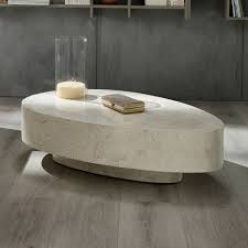 Coffee Table For Living Room Design Oval Stones Stone Coffee Table Coffee Table Concrete Coffee Table