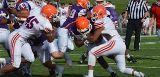 Football Holds Annual Spring Game Missouri Valley College