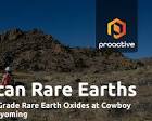 Proactive: American Rare Earths Confirms High-Grade Rare ...