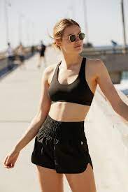 Free People The Way Home Shorts By Fp Movement In Black Lyst