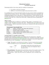 The best answers are voted up and rise to the top. Dimensional Analysis Fraction Mathematics Notation