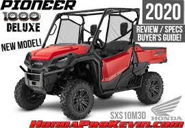 We would like to show you a description here but the site won't allow us. New 2020 Honda Pioneer 1000 Deluxe Review Specs Changes Explained