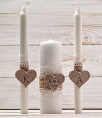Wedding Unity Candle Set Rustic Unity Candle Church Ceremony Set Personalized Unity Candle Wedding Ceremony Custom Candle For A Vow Renewal Ceremony Candles Wedding Ceremony Unity Candle Wedding Candles Diy