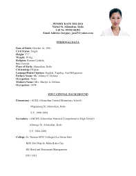 Check out our free resume samples for inspiration. Sample Objectives In Resume For Ojt Tourism Students June 2021
