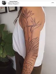 Birds Of Prey Flower Tattoo 65 Trendy Bird Of Paradise Flower Tattoo Style Bird Of Paradise Tattoo Paradise Tattoo Geometric Tattoo