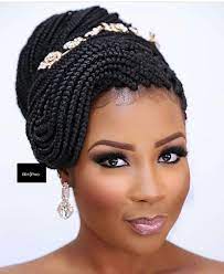 African Hair Braiding See This Instagram Photo By Myhairispoppin 352 Likes Bridal Hairstyles With Braids Braided Hairstyles For Wedding Hair Styles