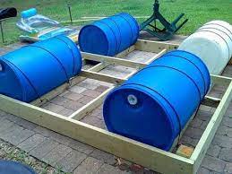 Using either plastic or metal barrels will depend on how much preparation and maintenance you want to perform. Floating Dock With Barrels Updated Floating Dock Floating Dock Plans Floating Raft