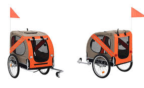 Festnight Hunde Fahrradanhanger Klappbar Hundeanhanger Hunde Fahrrad Tier Anhanger Orange Und Grau Oxford Gewebe Mit Stahlrahmen 137 X 73 X 90 Cm Amazon De Kuche Haushalt